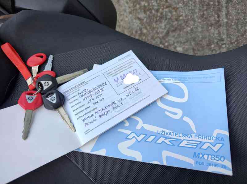 Yamaha Niken 850 - původ ČR  - foto 9