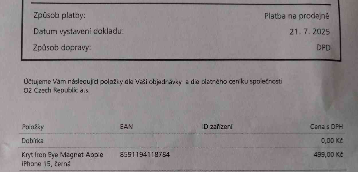 Apple iPhone 15, kryt Iron Eye Magnet, black, o2 - foto 6