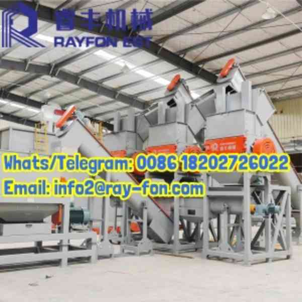 Factory Supply PP PE Film Plastic Recycling Washing Line - foto 2