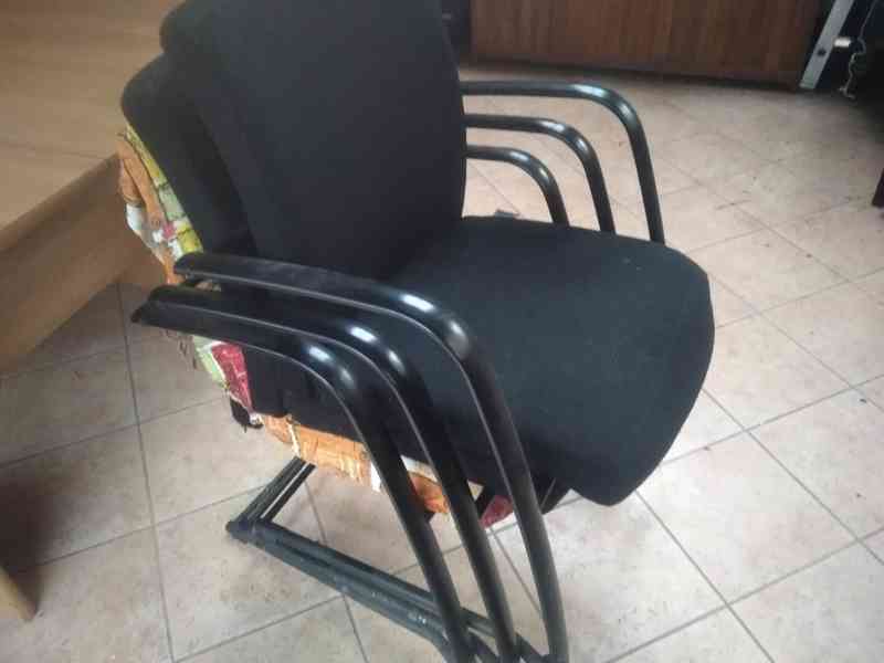Židle značky RIM černá 11 kusů - foto 3