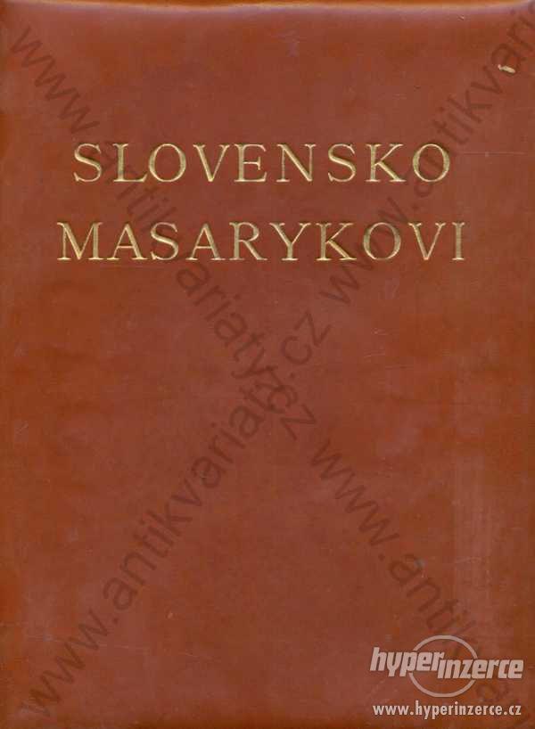Slovensko Masarykovi Jozef Rudinský 1930 - foto 1