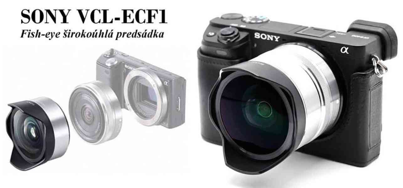 Sony VCL-ECF1 *Fish-Eye předsádka* zvětšení 0,62x*