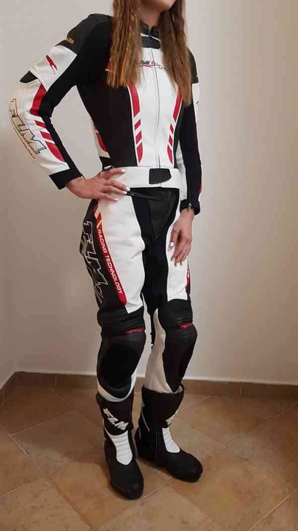 Kožená dámská kombinéza FLM - foto 3