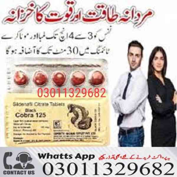 Black Cobra Tablets In Pakistan !! 03011329682 = Natural Pro - foto 1