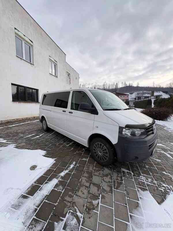 Volkswagen Transporter 2,0   T5 Long TDI,75kW,9míst - foto 2