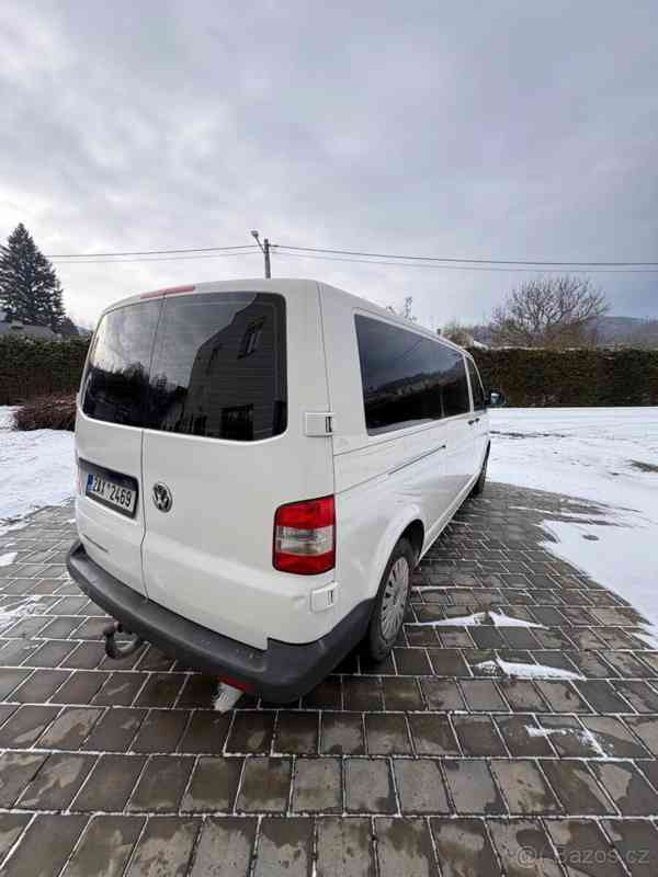 Volkswagen Transporter 2,0   T5 Long TDI,75kW,9míst - foto 5