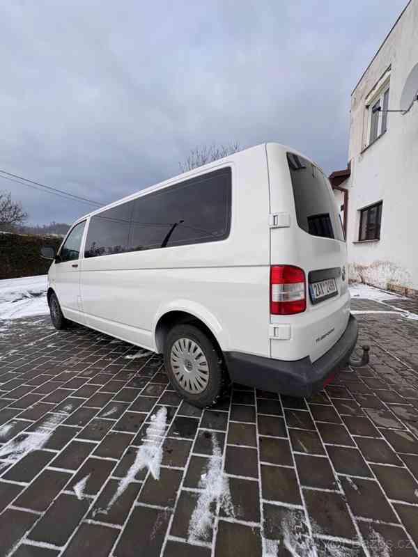 Volkswagen Transporter 2,0   T5 Long TDI,75kW,9míst - foto 6