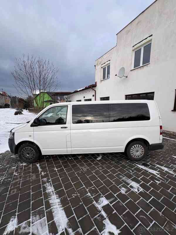 Volkswagen Transporter 2,0   T5 Long TDI,75kW,9míst - foto 7
