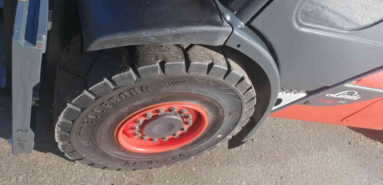 LINDE H30D-02 triplex boční posuv, volný zdvih - foto 12