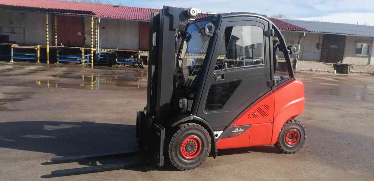 LINDE H30D-02 triplex boční posuv, volný zdvih - foto 2