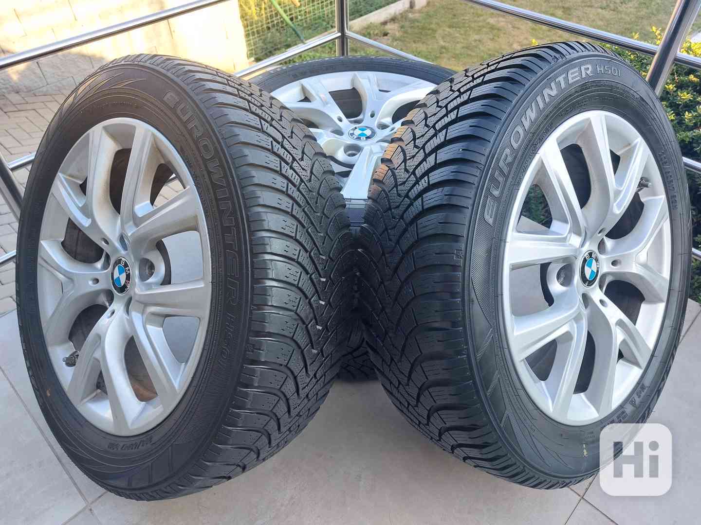 Originální ALU kola na BMW X1 205/60 R17 93H - foto 1