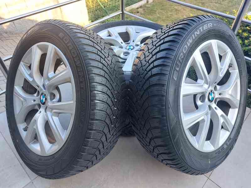 Originální ALU kola na BMW X1 205/60 R17 93H - foto 1