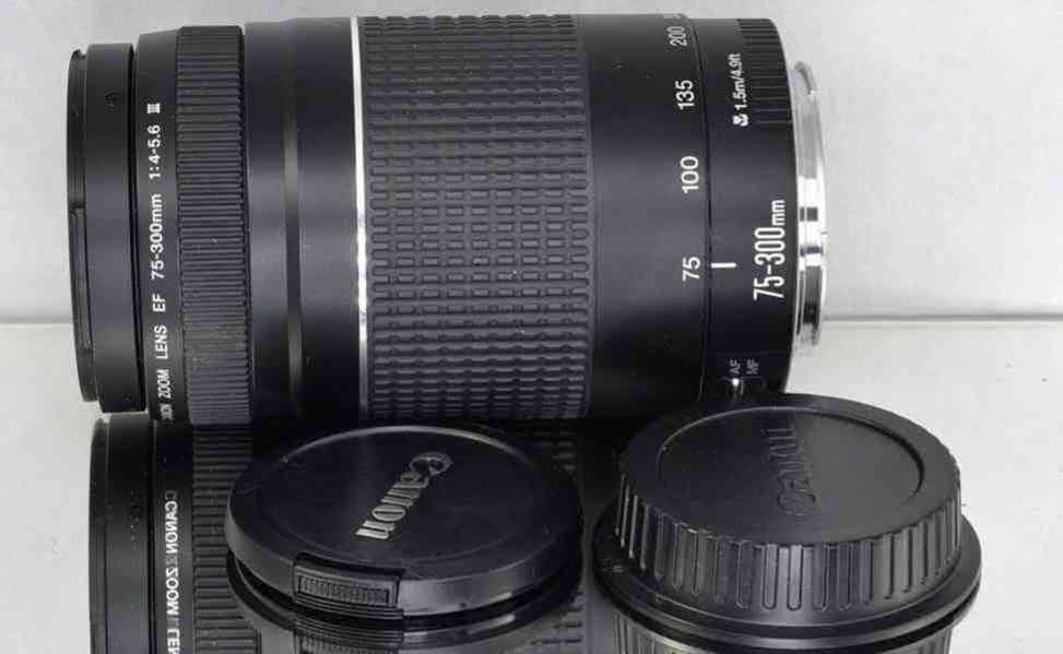 CANON EF 75-300MM F/4-5.6 III **full-frame  - foto 3