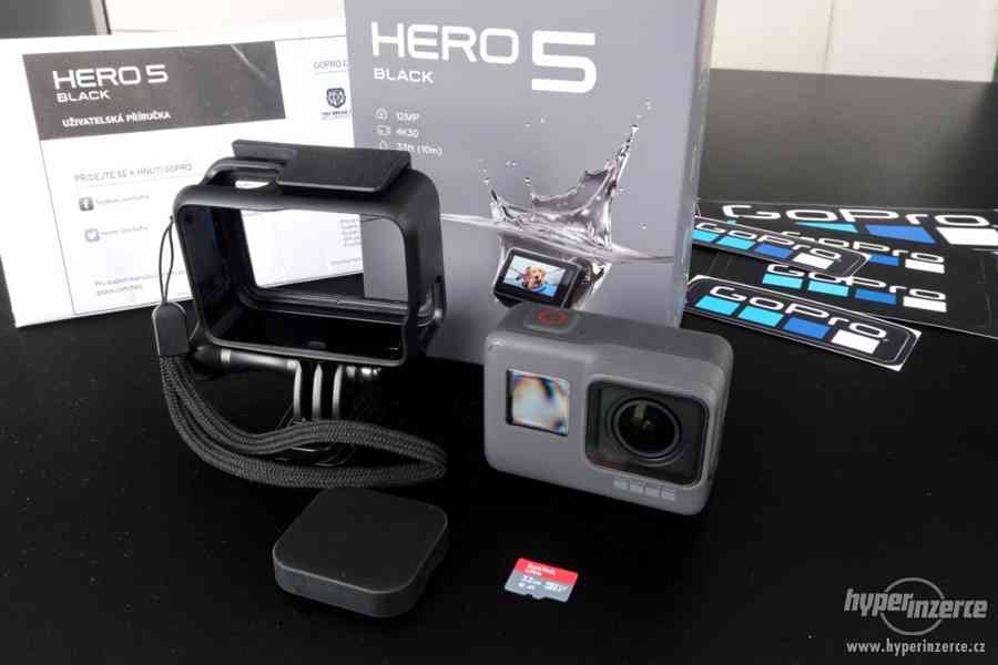 GOPRO 5 HERO Black Edition + držáky - foto 2