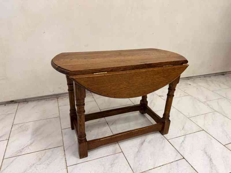 Starožitný rozkládací stolek - foto 2