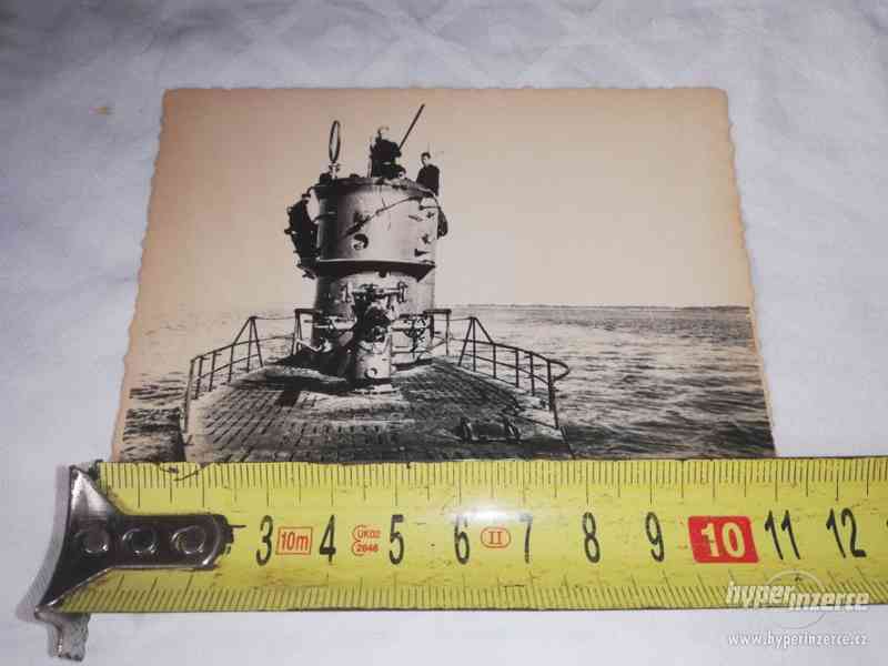 Ponorka s vojáky - fotografie z 2. světové války - foto 1