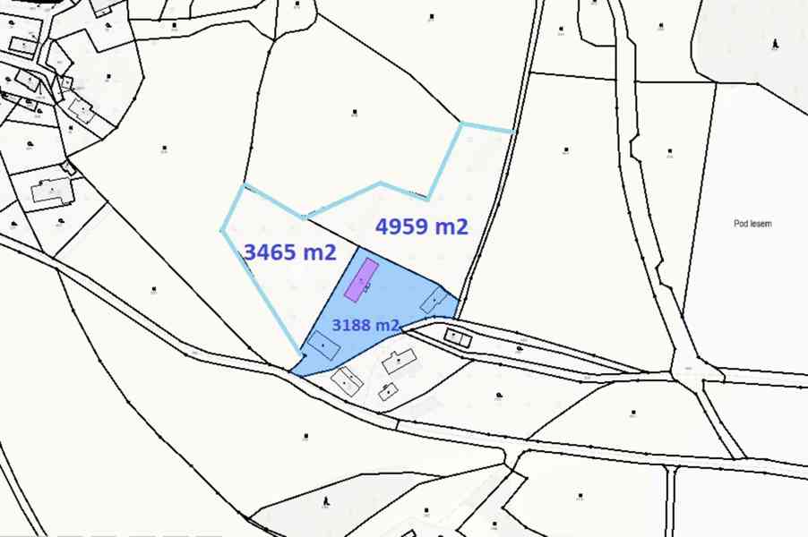Janov - zemědělská usedlost se stodolou a pozemky 11 612 m2 - foto 30