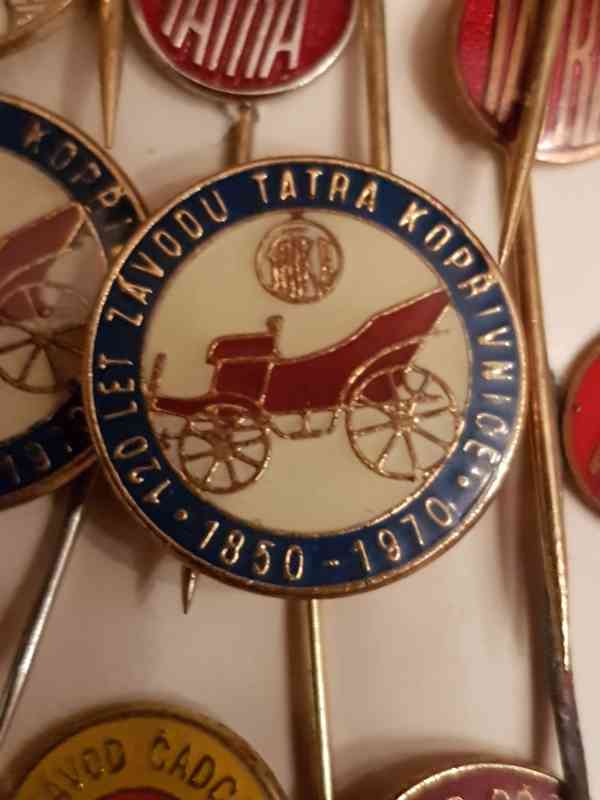 Retro odznaky TATRA, LIAZ a KAROSA - foto 3