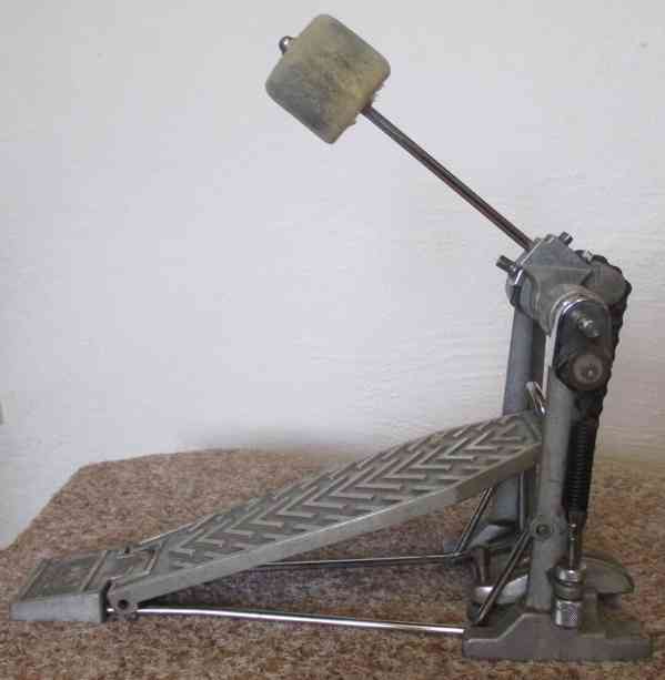 Vintage pedal pro bass drum + Hihat Hat Stand Red Label - foto 2