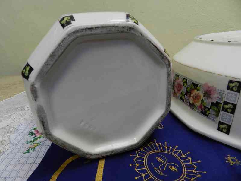Krásná Art Deco mycí souprava Umyvadlo Džbán - foto 8