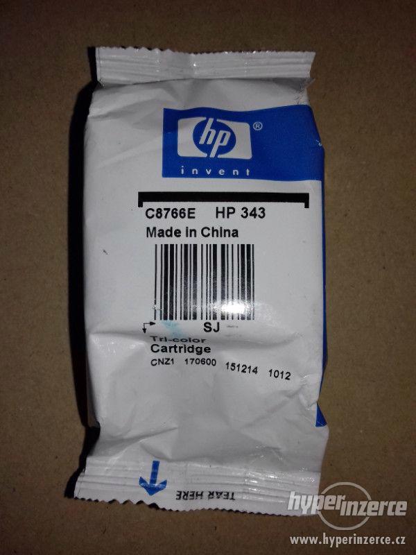 HP 343 - nová original barevná cartridge - foto 1