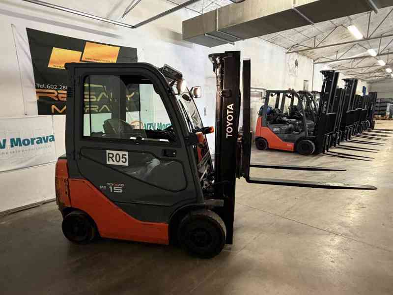 Vysokozdvižný vozík Toyota, 02-8FDF15 spalovací - foto 3