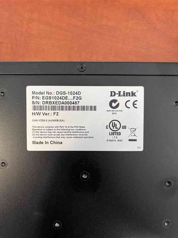 D-Link switch DGS-1024D 24 portů - foto 4