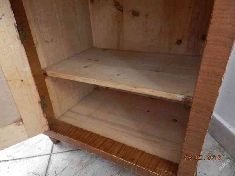Hezký starý noční Stolek Komoda - foto 8