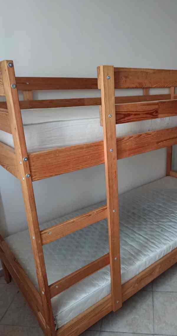 Rám dětské palandy, borovice, 90x200 cm - foto 2