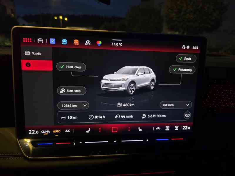 Tiguan R-Line 1,5 eTSI - Stav nového - 12 600Km  - foto 14