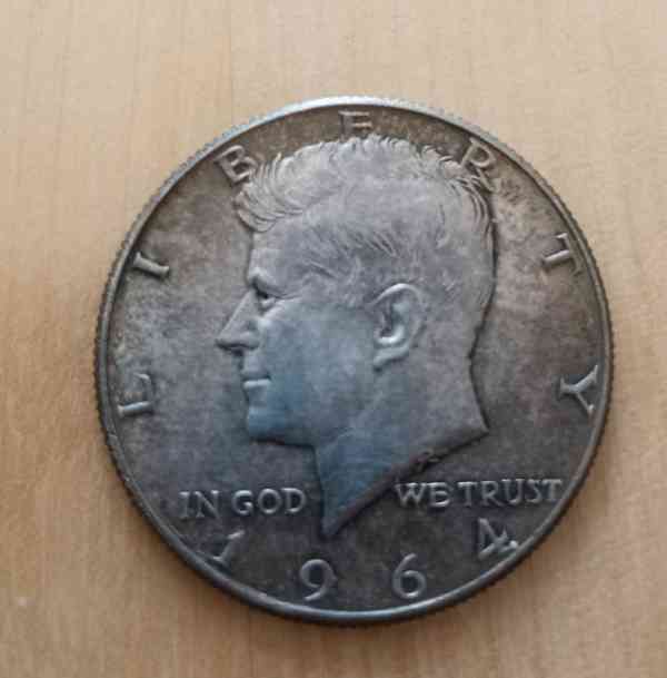 Stříbrný halfdollar - foto 1
