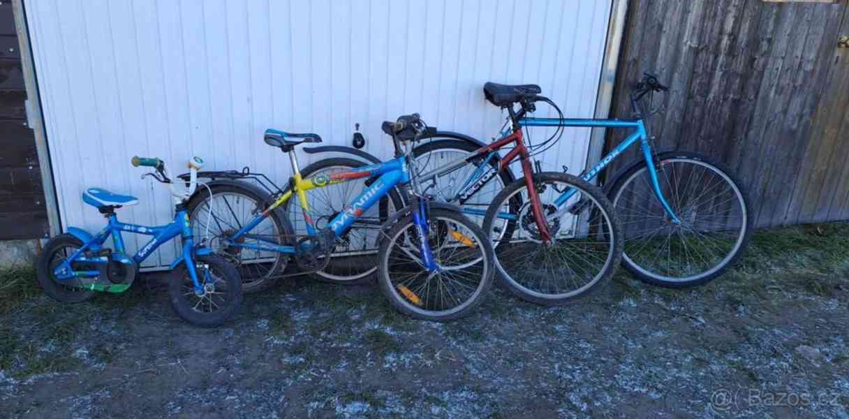 Jízdní kola cena za kus 390kč.K vyzvednutí v Žatci .606 247  - foto 1