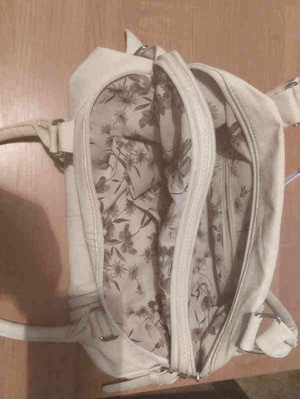 krémová kabelka - foto 2