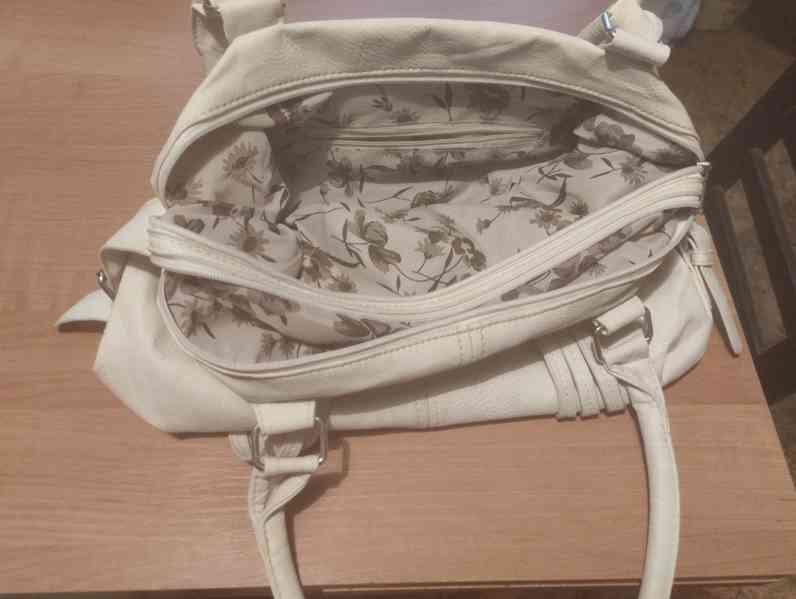 krémová kabelka - foto 3