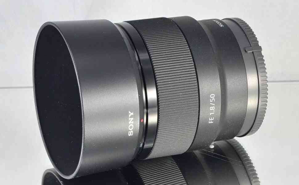 Sony FE 50mm f/1,8 *Full-frame*Pevný *E mount - foto 5