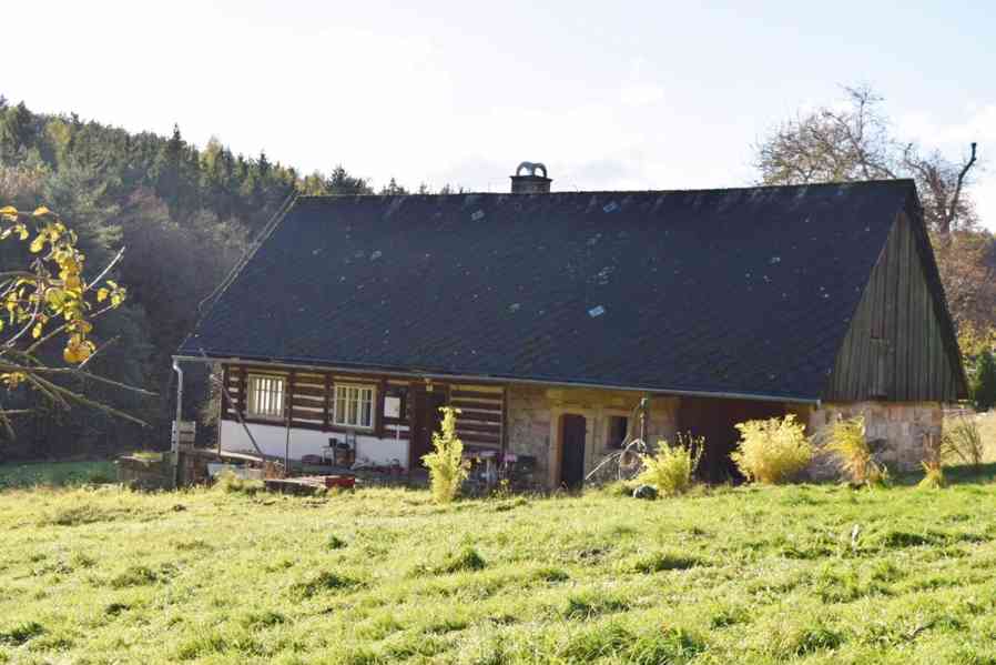 Prodej chalupy u lesa v obci Mostek - Souvrať - foto 5
