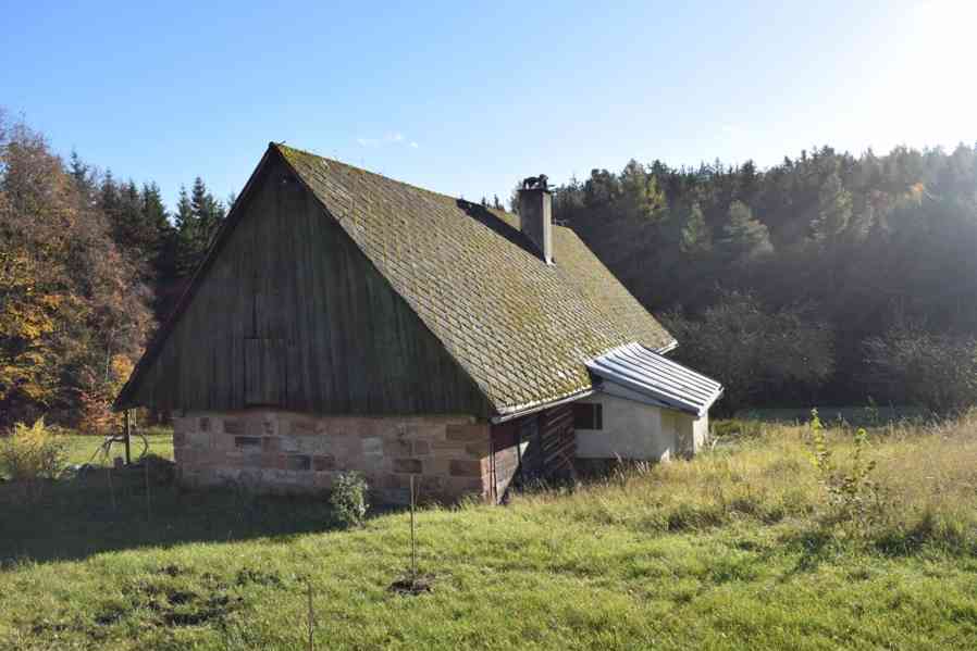 Prodej chalupy u lesa v obci Mostek - Souvrať - foto 4
