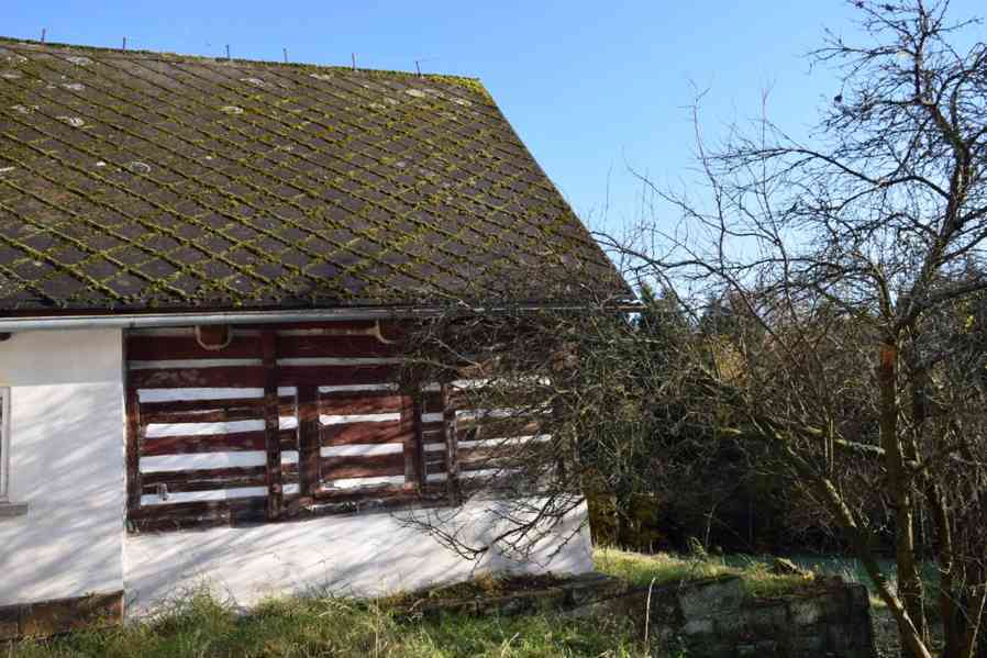 Prodej chalupy u lesa v obci Mostek - Souvrať - foto 8