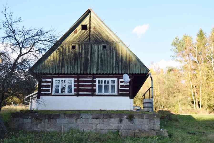 Prodej chalupy u lesa v obci Mostek - Souvrať - foto 2